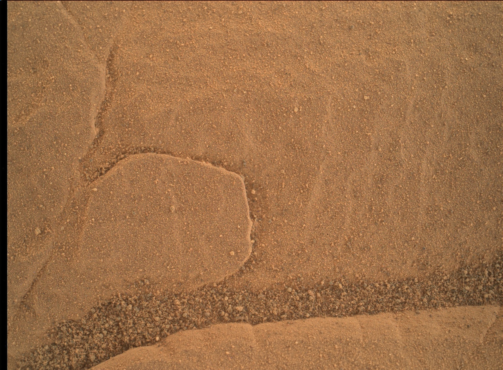 Nasa's Mars rover Curiosity acquired this image using its Mars Hand Lens Imager (MAHLI) on Sol 1814