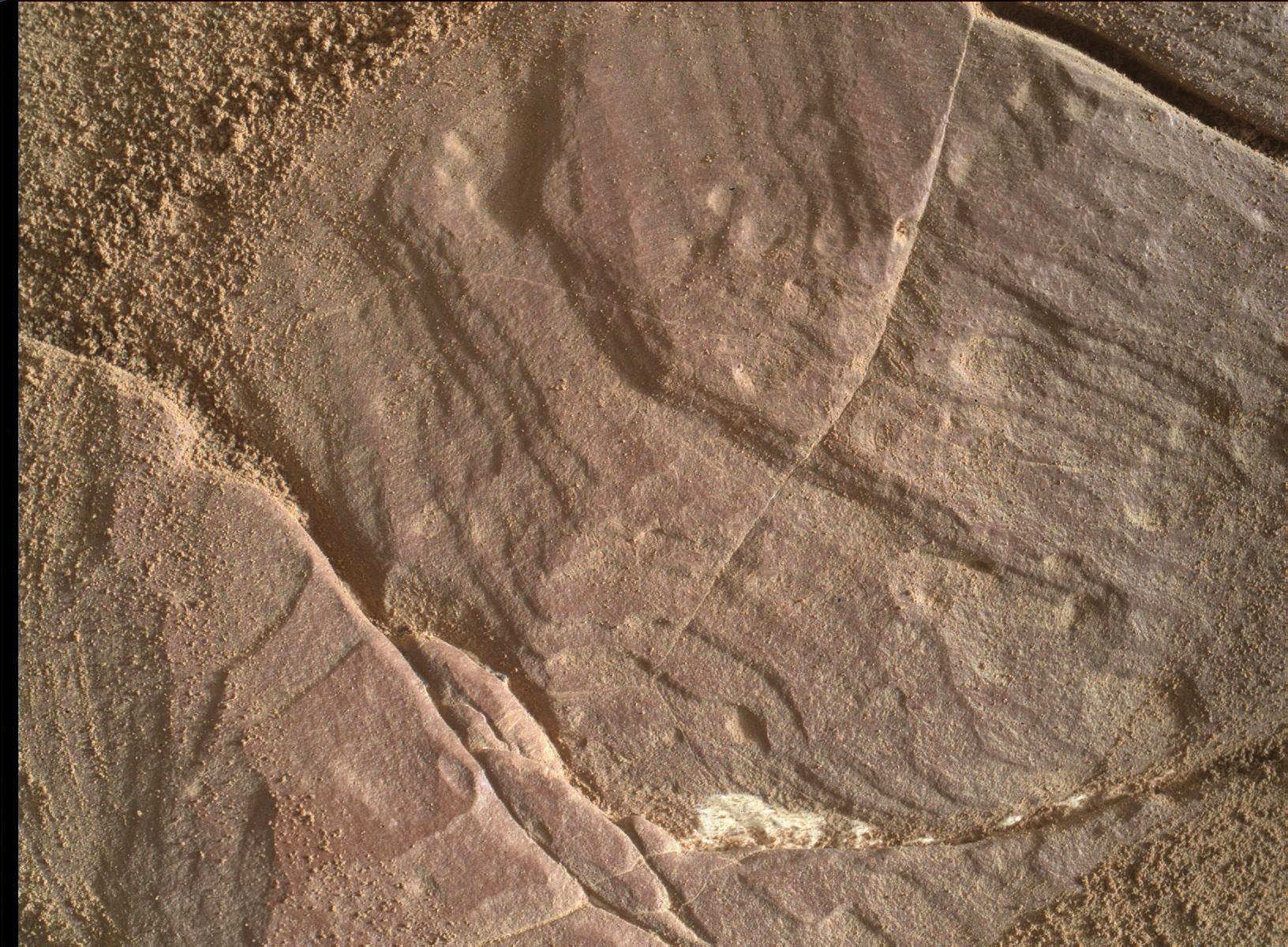 Nasa's Mars rover Curiosity acquired this image using its Mars Hand Lens Imager (MAHLI) on Sol 1818