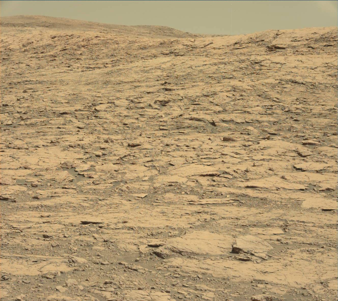 Nasa's Mars rover Curiosity acquired this image using its Mast Camera (Mastcam) on Sol 1819