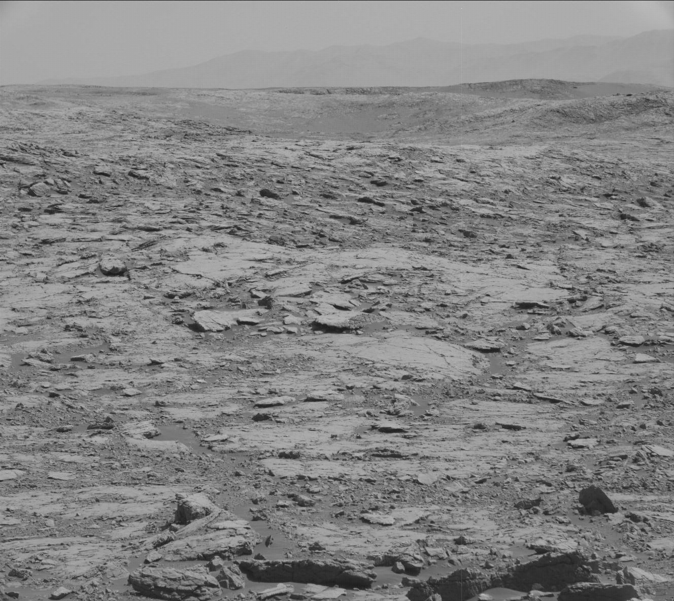 Nasa's Mars rover Curiosity acquired this image using its Mast Camera (Mastcam) on Sol 1819