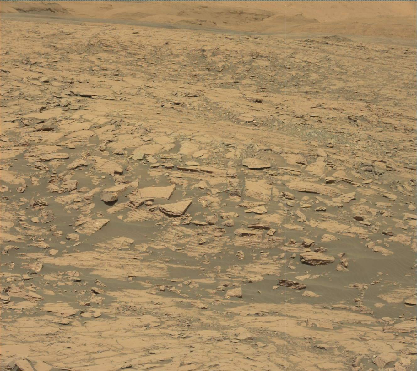 Nasa's Mars rover Curiosity acquired this image using its Mast Camera (Mastcam) on Sol 1822