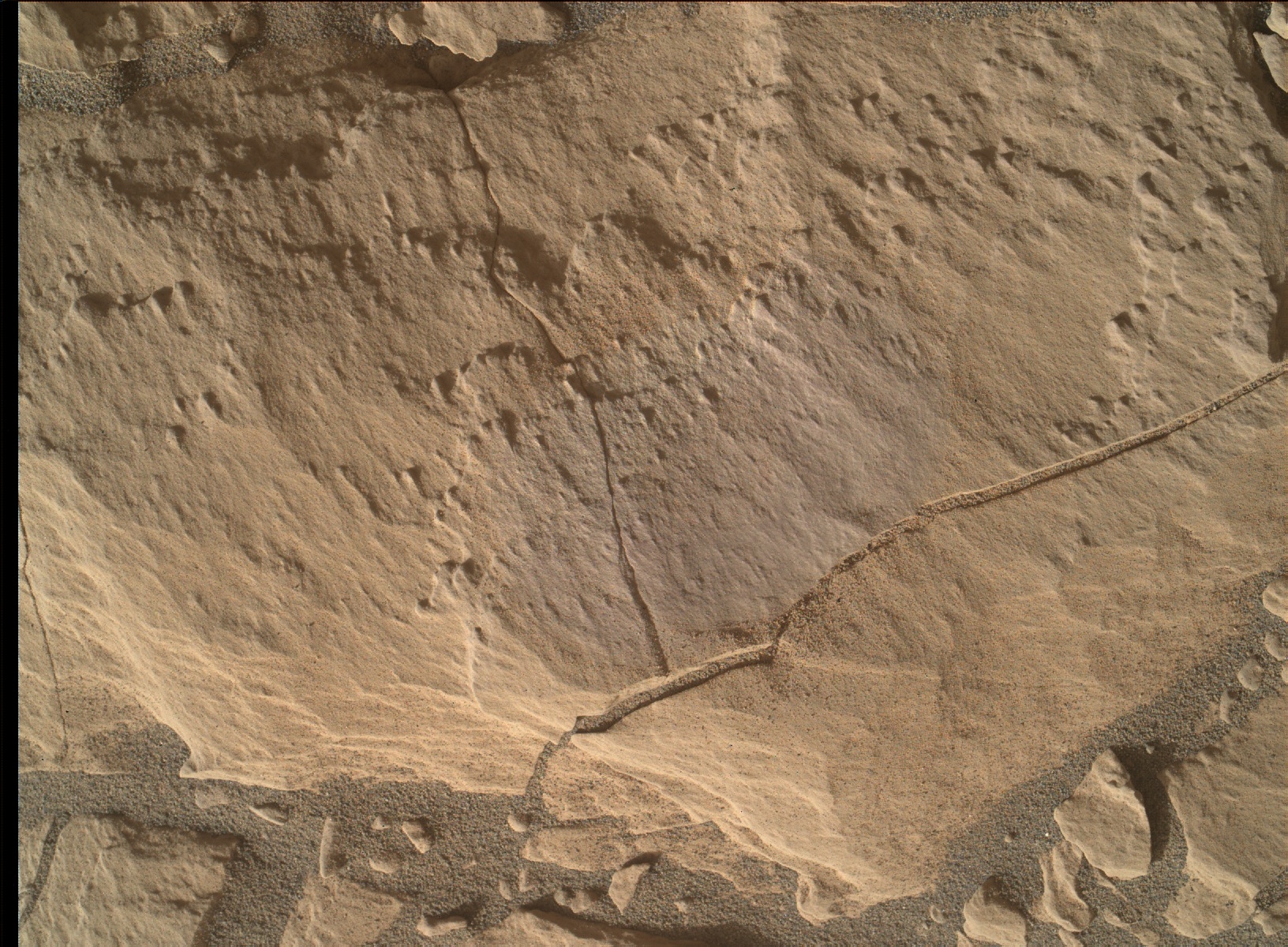 Nasa's Mars rover Curiosity acquired this image using its Mars Hand Lens Imager (MAHLI) on Sol 1824