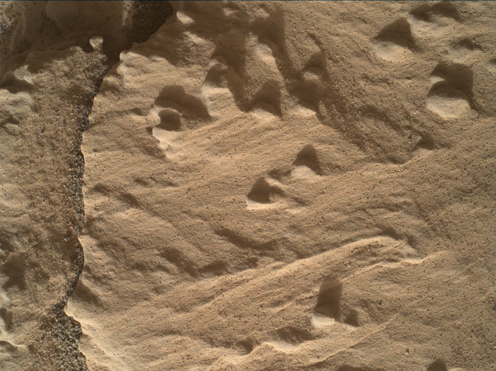 Nasa's Mars rover Curiosity acquired this image using its Mars Hand Lens Imager (MAHLI) on Sol 1826