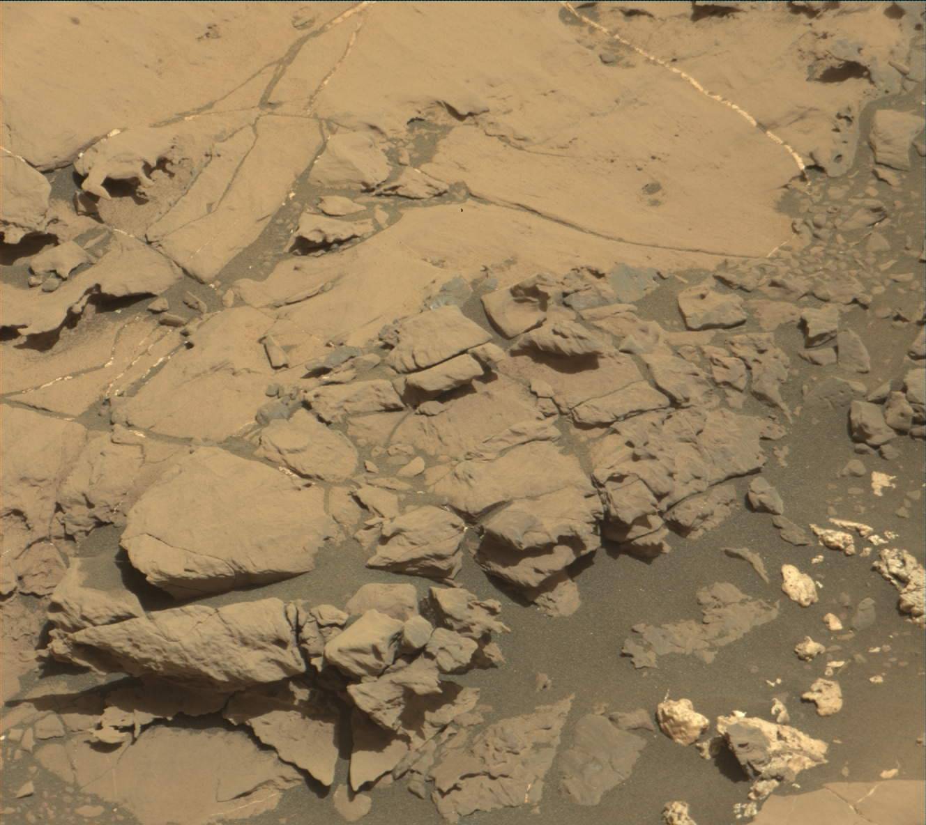 Nasa's Mars rover Curiosity acquired this image using its Mast Camera (Mastcam) on Sol 1827