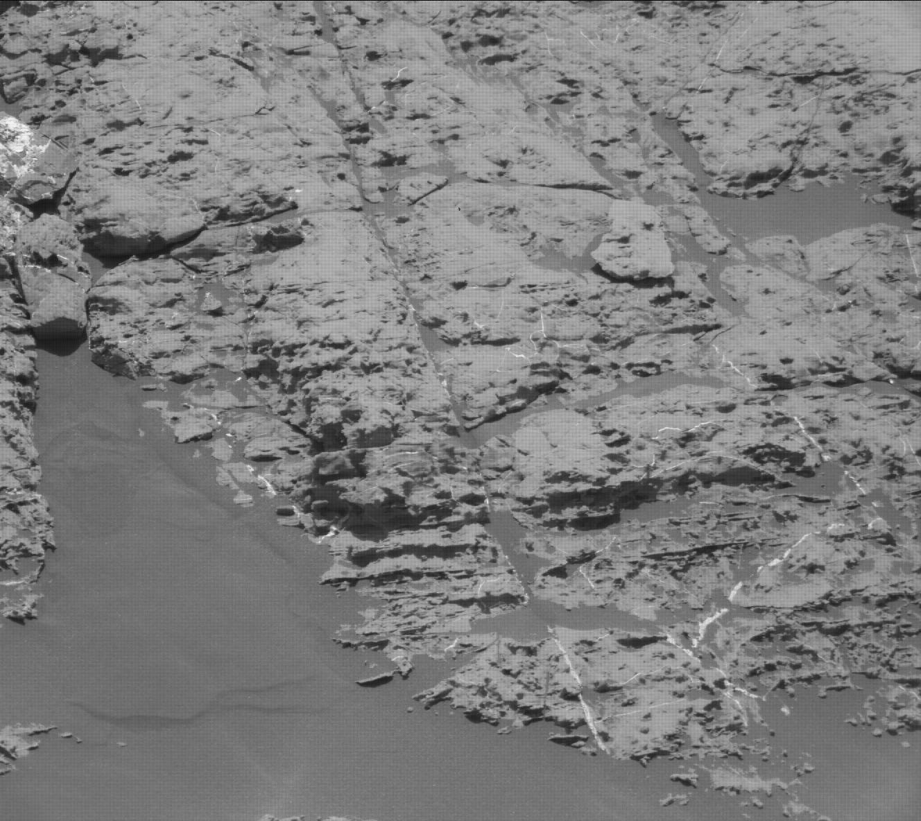Nasa's Mars rover Curiosity acquired this image using its Mast Camera (Mastcam) on Sol 1829
