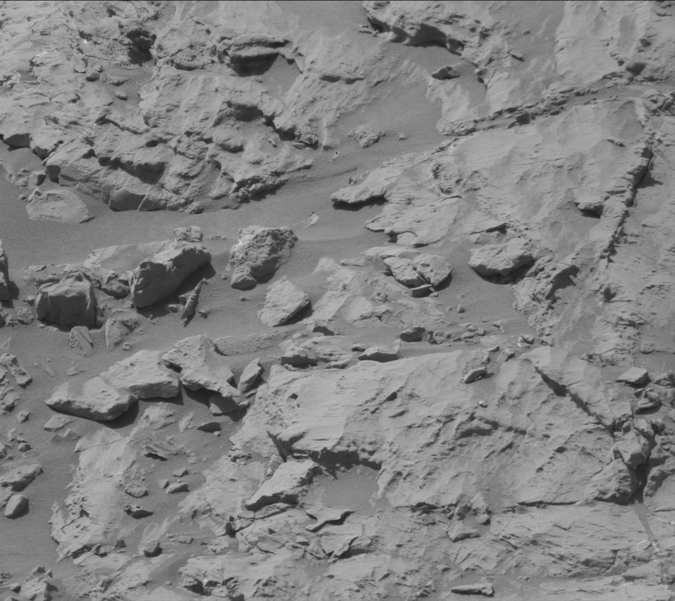 Nasa's Mars rover Curiosity acquired this image using its Mast Camera (Mastcam) on Sol 1831