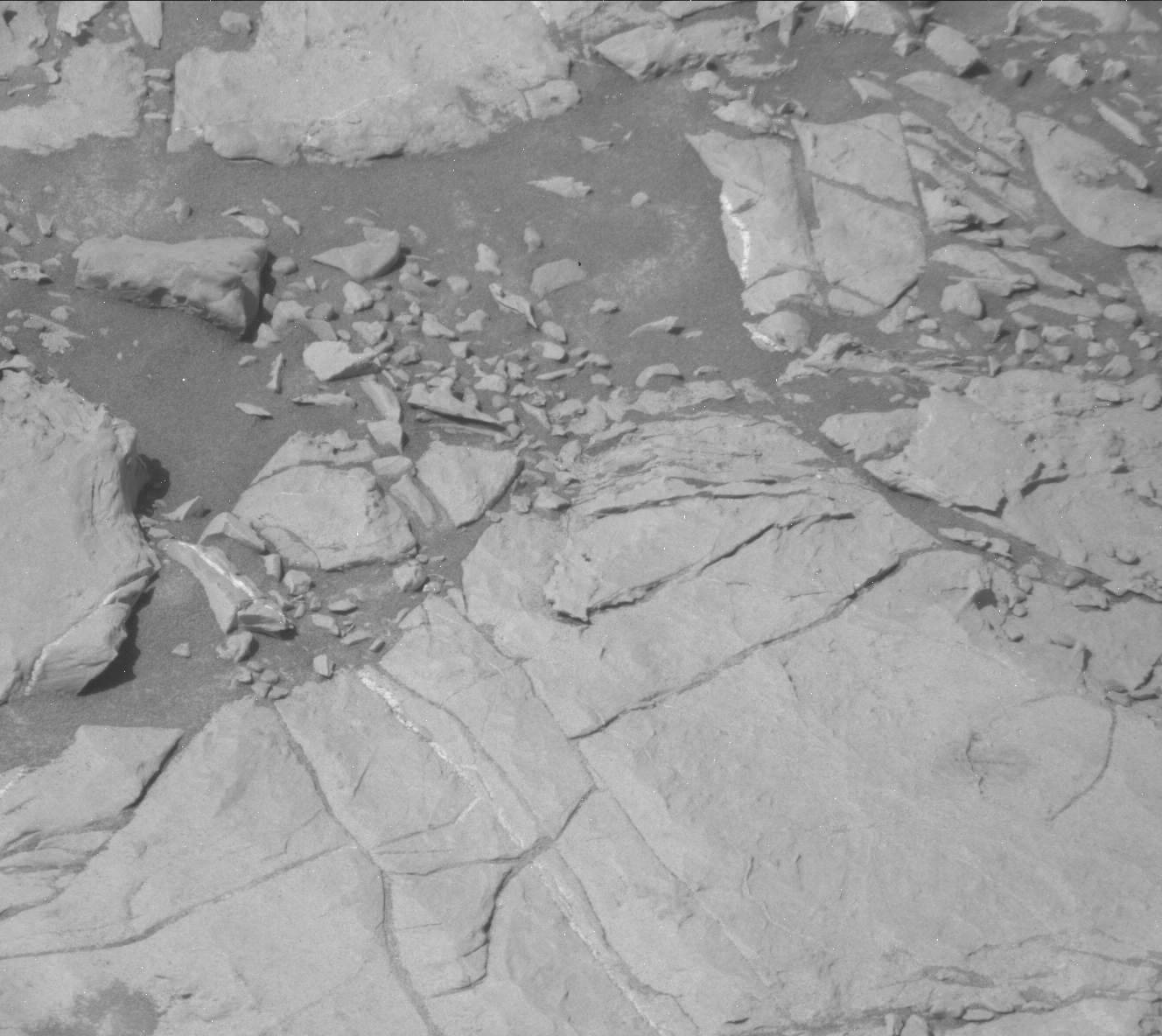 Nasa's Mars rover Curiosity acquired this image using its Mast Camera (Mastcam) on Sol 1833