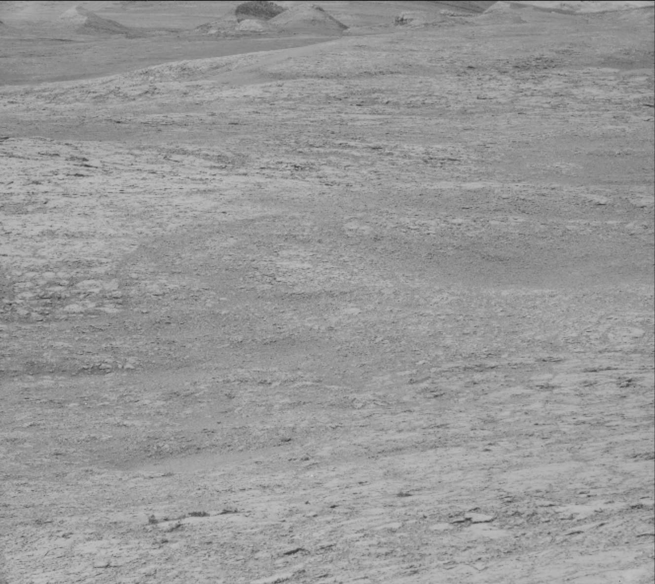 Nasa's Mars rover Curiosity acquired this image using its Mast Camera (Mastcam) on Sol 1836