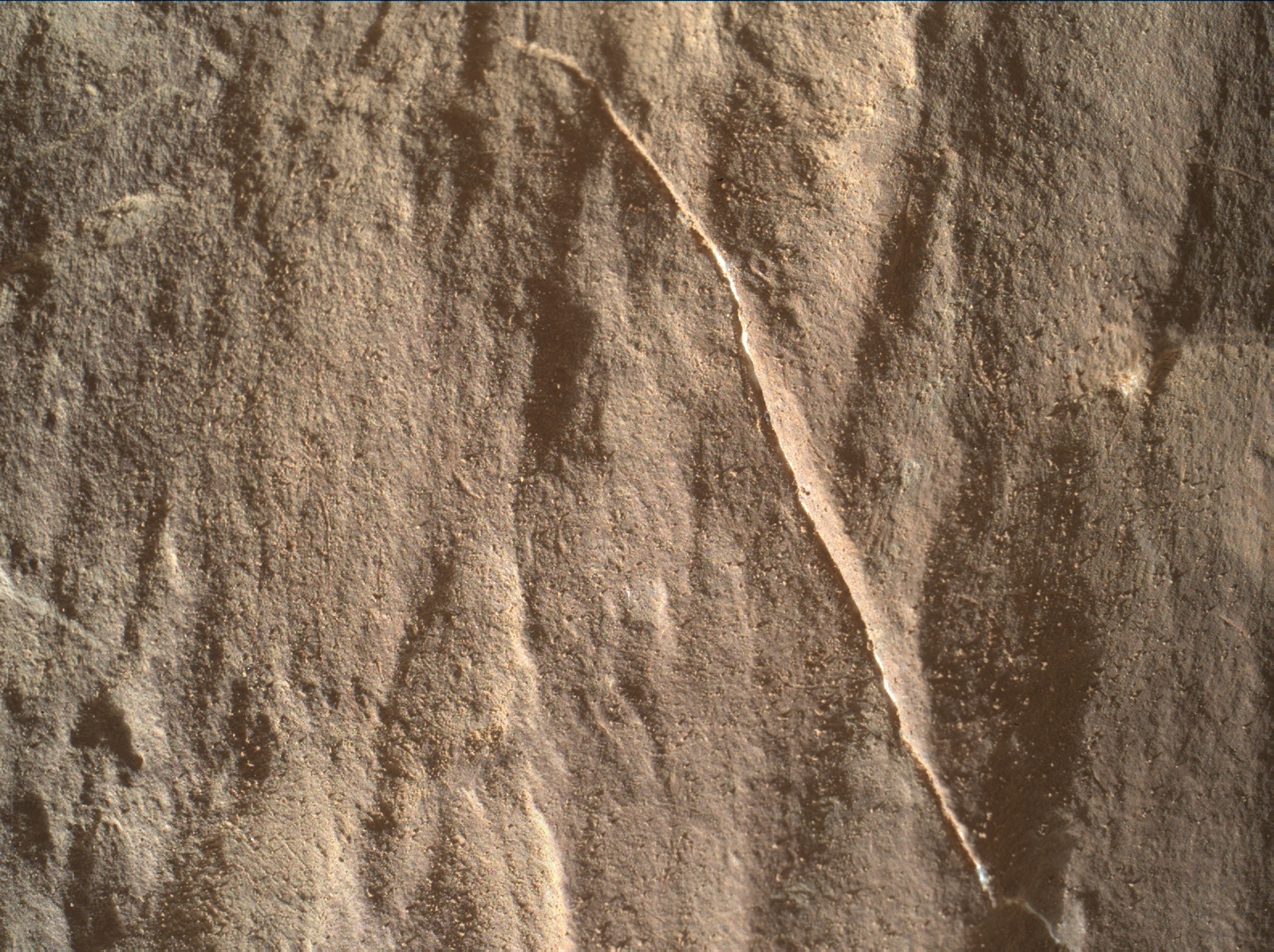 Nasa's Mars rover Curiosity acquired this image using its Mars Hand Lens Imager (MAHLI) on Sol 1836