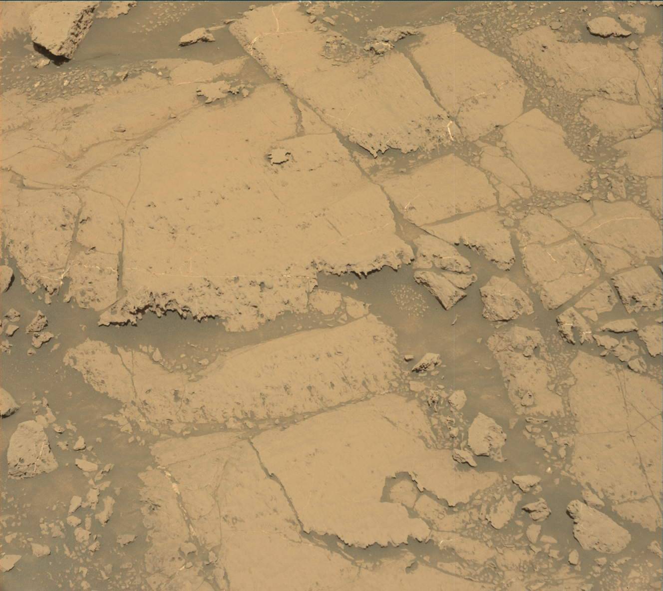 Nasa's Mars rover Curiosity acquired this image using its Mast Camera (Mastcam) on Sol 1837