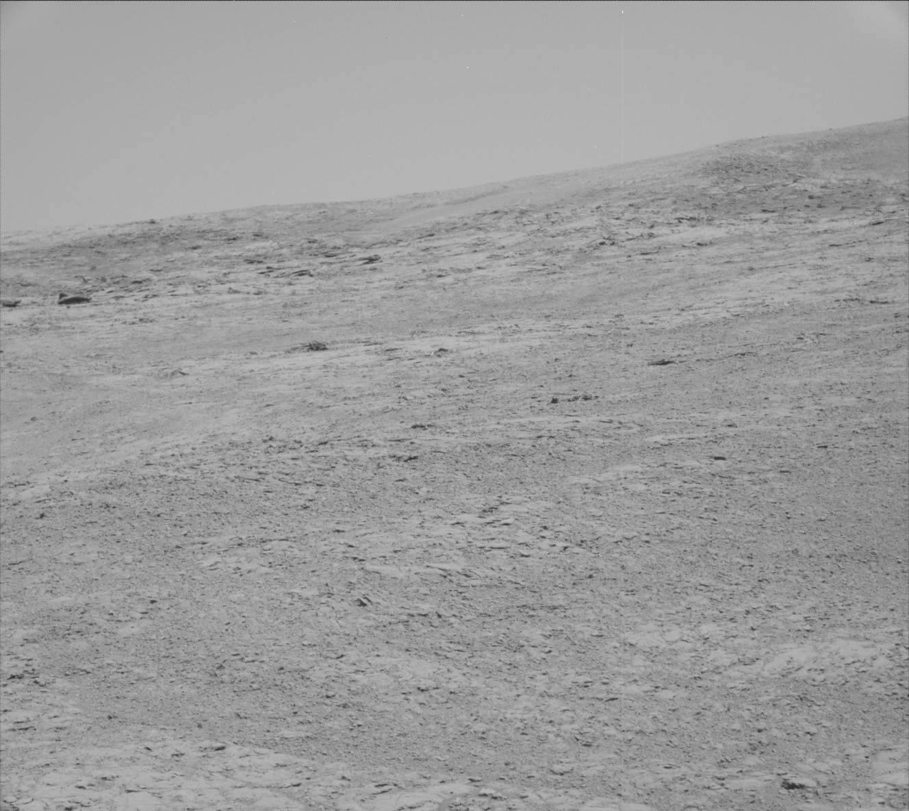 Nasa's Mars rover Curiosity acquired this image using its Mast Camera (Mastcam) on Sol 1843
