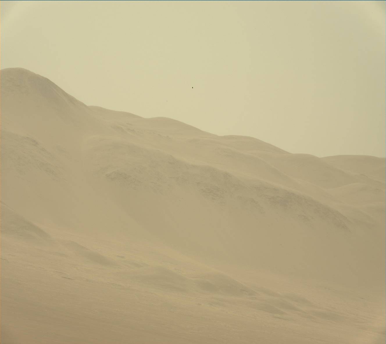Nasa's Mars rover Curiosity acquired this image using its Mast Camera (Mastcam) on Sol 1844