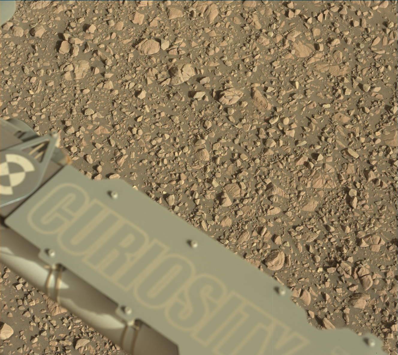 Nasa's Mars rover Curiosity acquired this image using its Mast Camera (Mastcam) on Sol 1848