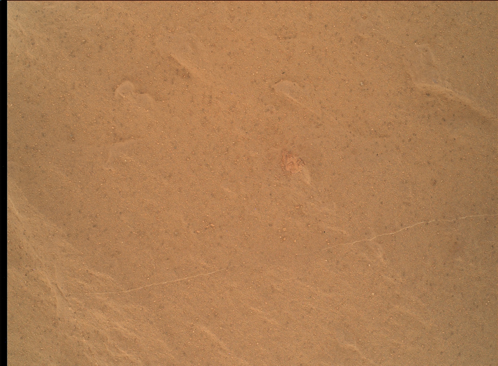 Nasa's Mars rover Curiosity acquired this image using its Mars Hand Lens Imager (MAHLI) on Sol 1848