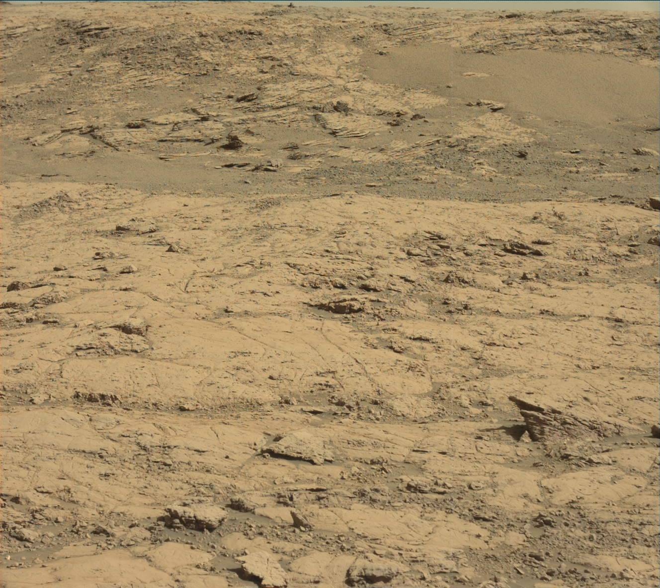 Nasa's Mars rover Curiosity acquired this image using its Mast Camera (Mastcam) on Sol 1850