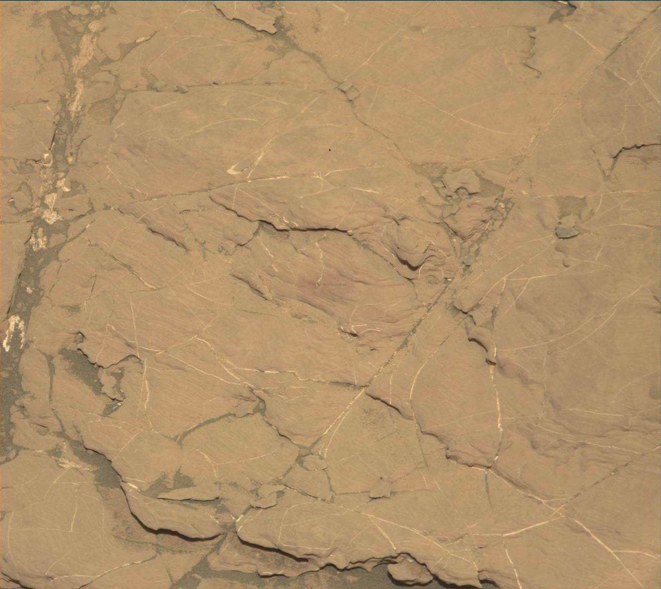 Nasa's Mars rover Curiosity acquired this image using its Mast Camera (Mastcam) on Sol 1852