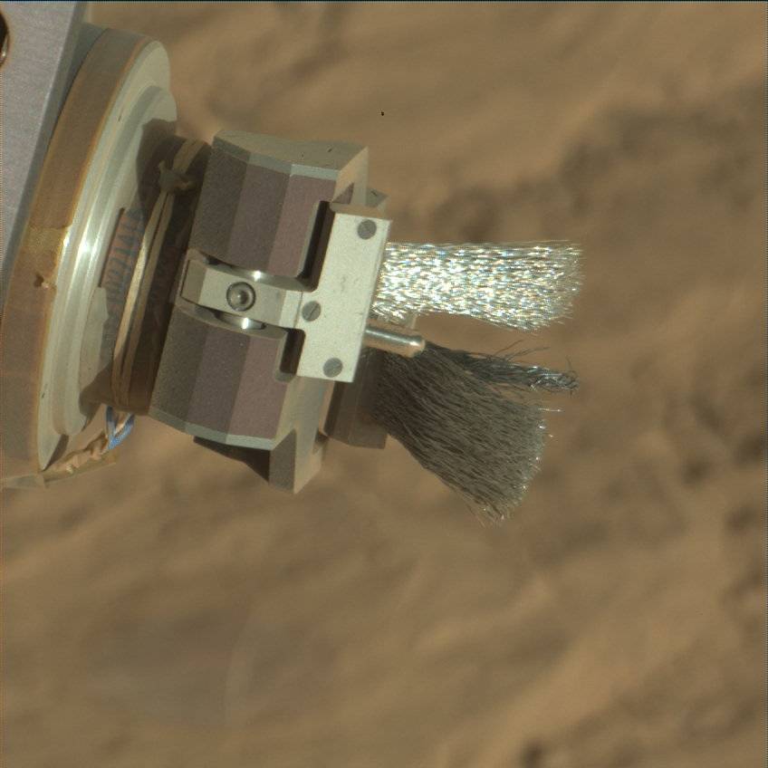 Nasa's Mars rover Curiosity acquired this image using its Mast Camera (Mastcam) on Sol 1863