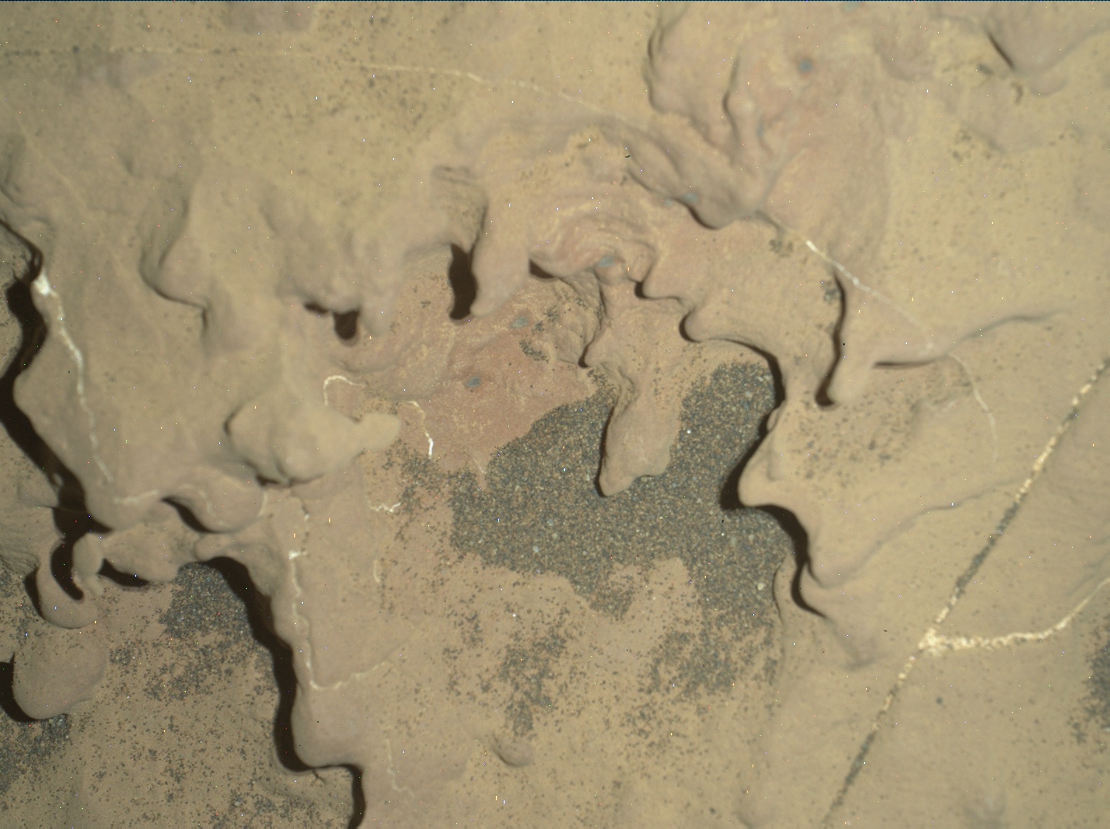 Nasa's Mars rover Curiosity acquired this image using its Mars Hand Lens Imager (MAHLI) on Sol 1865