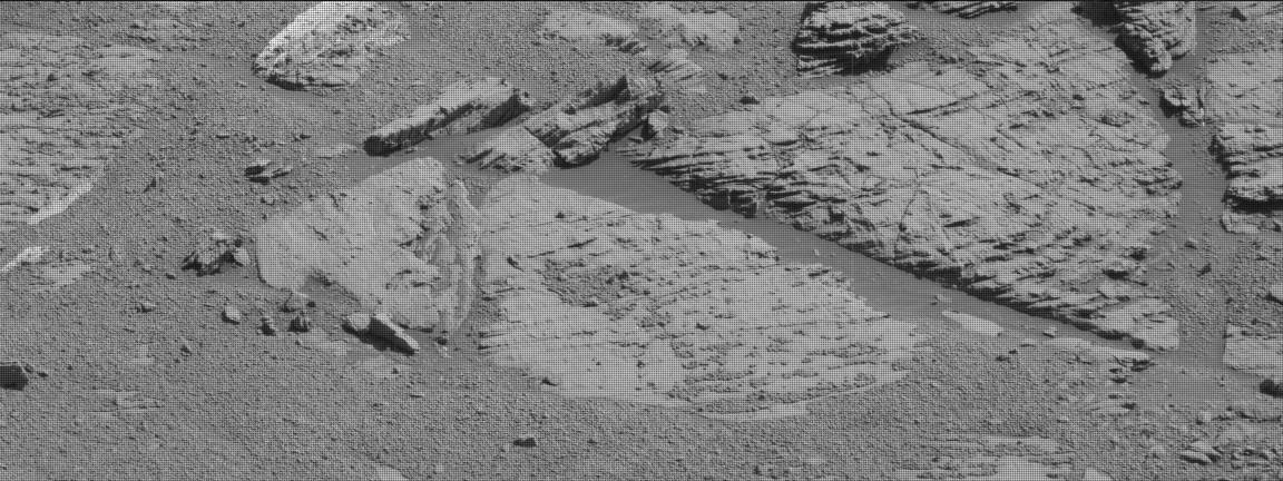 Nasa's Mars rover Curiosity acquired this image using its Mast Camera (Mastcam) on Sol 1868