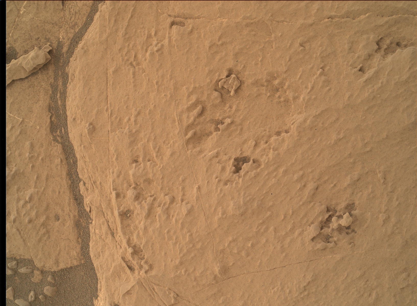 Nasa's Mars rover Curiosity acquired this image using its Mars Hand Lens Imager (MAHLI) on Sol 1868