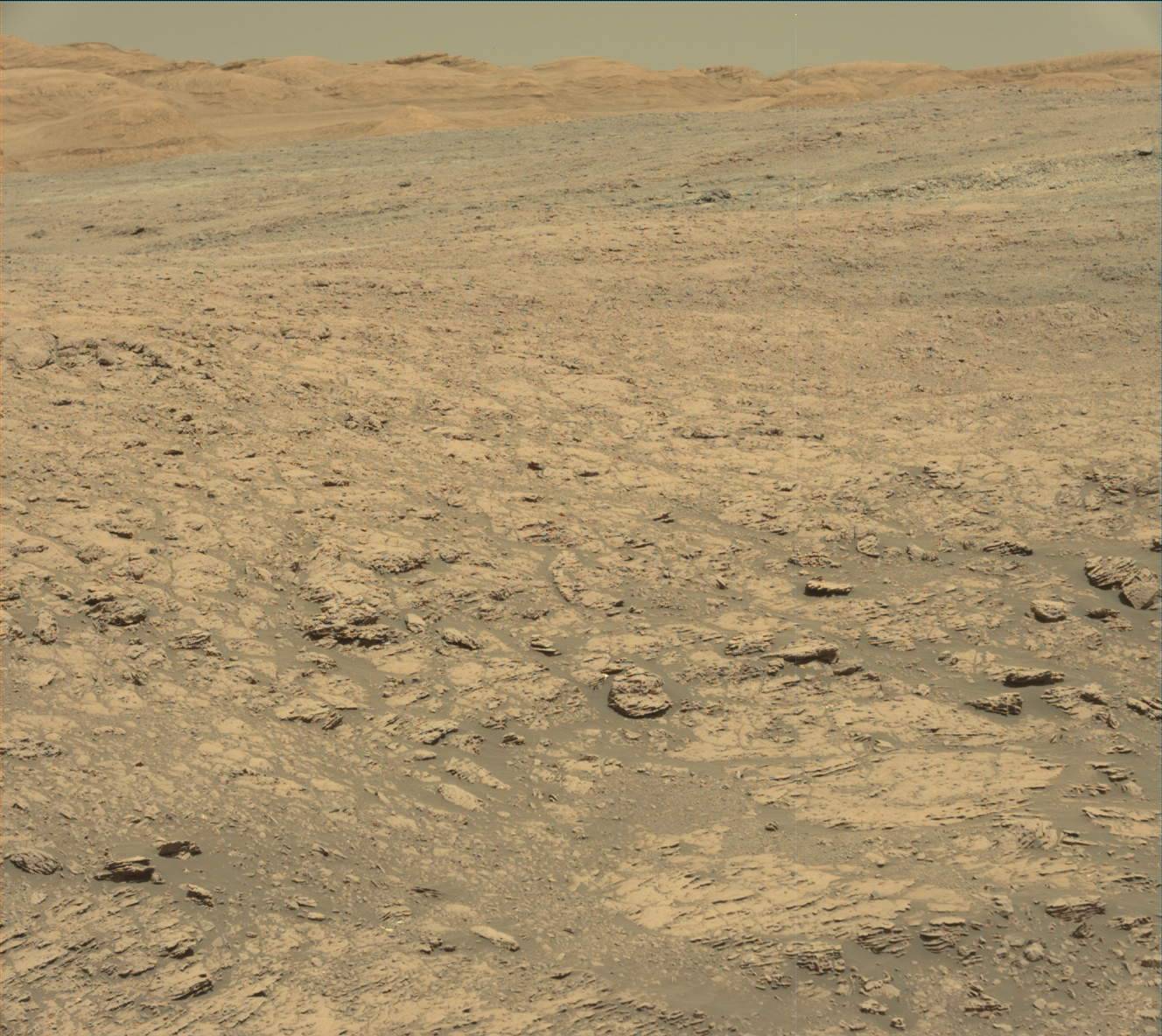 Nasa's Mars rover Curiosity acquired this image using its Mast Camera (Mastcam) on Sol 1869