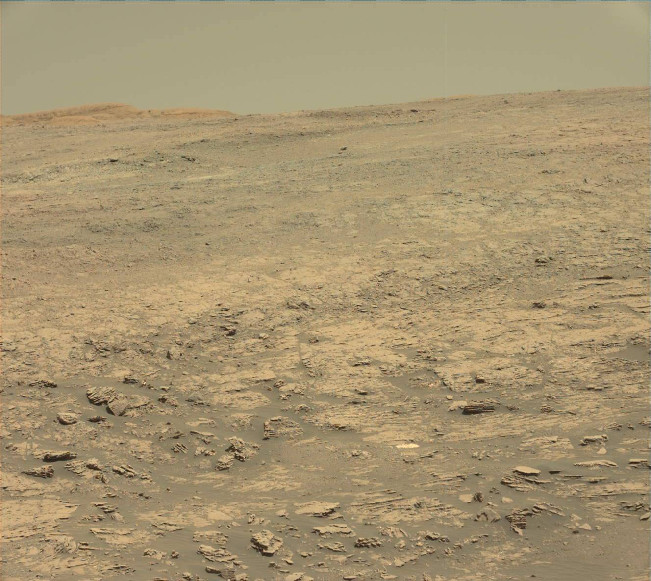 Nasa's Mars rover Curiosity acquired this image using its Mast Camera (Mastcam) on Sol 1869