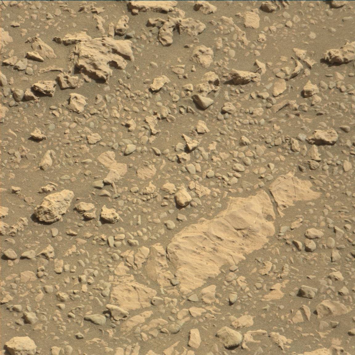 Nasa's Mars rover Curiosity acquired this image using its Mast Camera (Mastcam) on Sol 1871