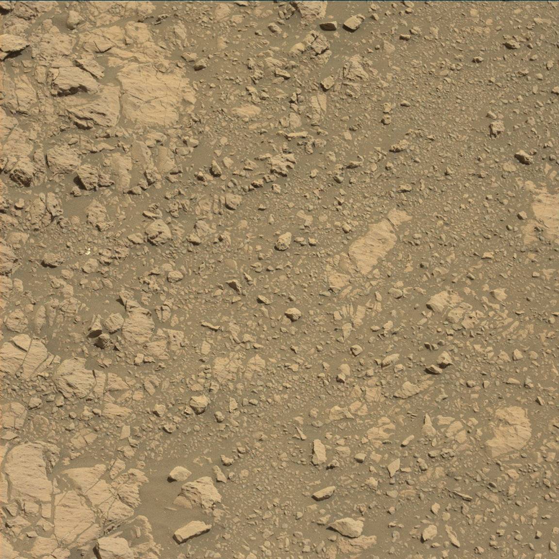 Nasa's Mars rover Curiosity acquired this image using its Mast Camera (Mastcam) on Sol 1873