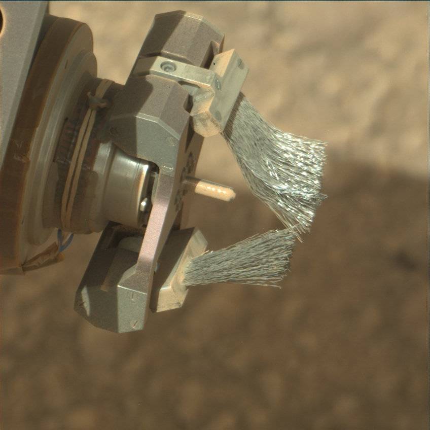 Nasa's Mars rover Curiosity acquired this image using its Mast Camera (Mastcam) on Sol 1875