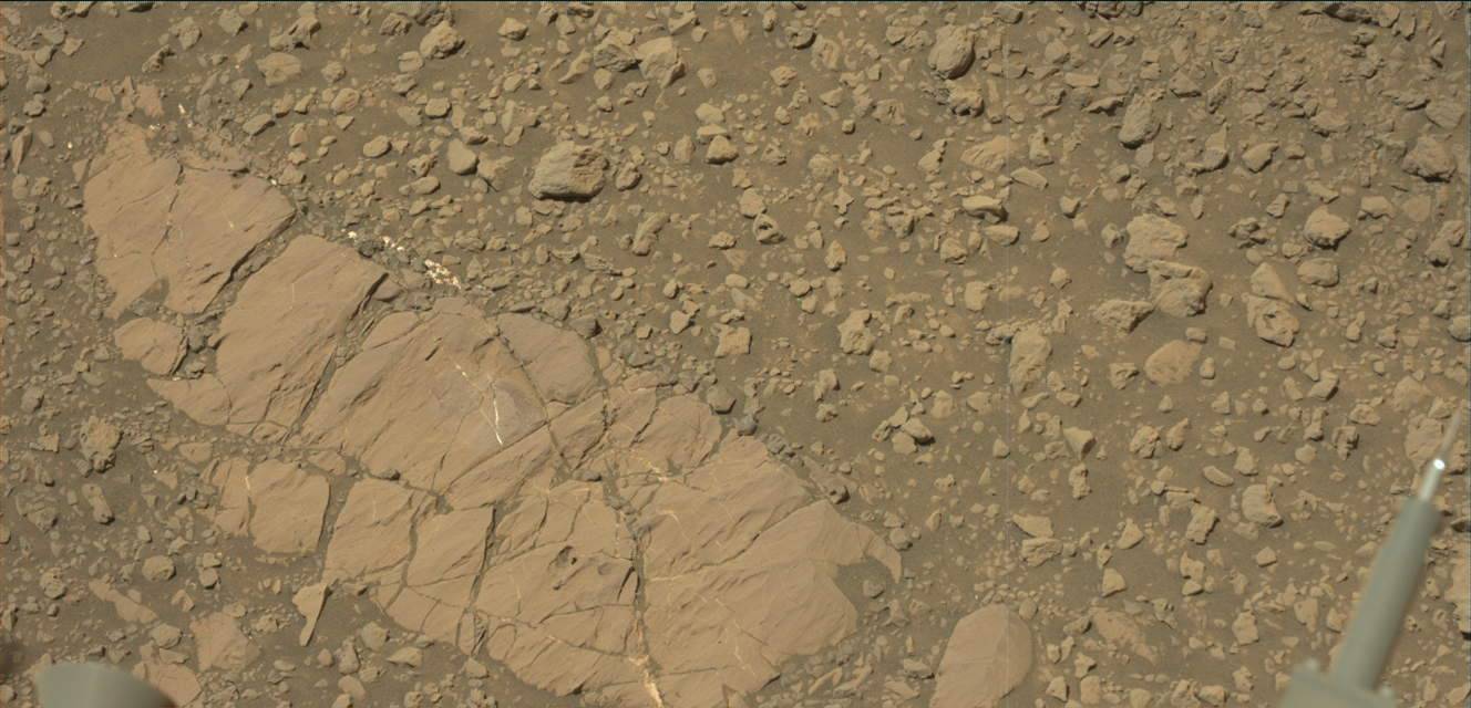 Nasa's Mars rover Curiosity acquired this image using its Mast Camera (Mastcam) on Sol 1876