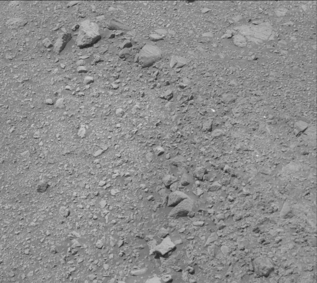 Nasa's Mars rover Curiosity acquired this image using its Mast Camera (Mastcam) on Sol 1876
