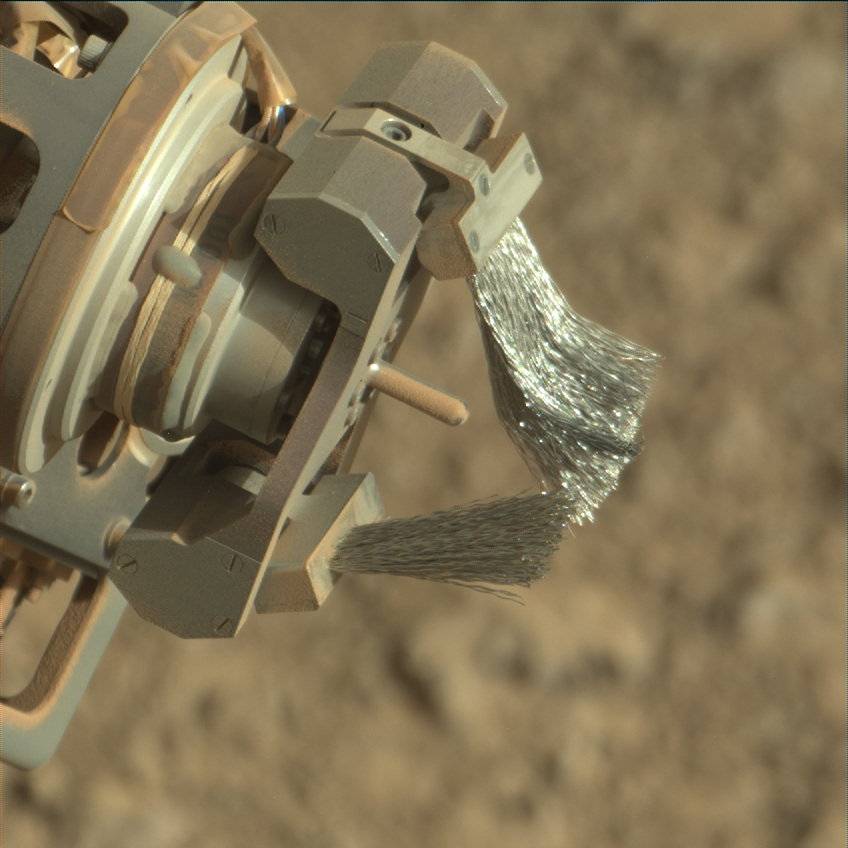 Nasa's Mars rover Curiosity acquired this image using its Mast Camera (Mastcam) on Sol 1879