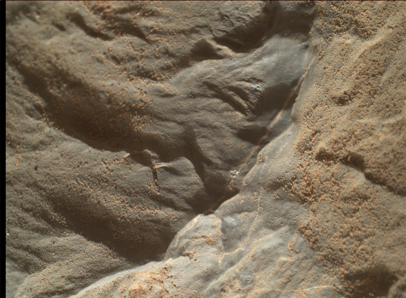 Nasa's Mars rover Curiosity acquired this image using its Mars Hand Lens Imager (MAHLI) on Sol 1879