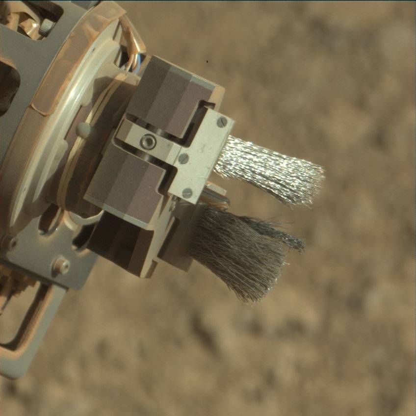 Nasa's Mars rover Curiosity acquired this image using its Mast Camera (Mastcam) on Sol 1885