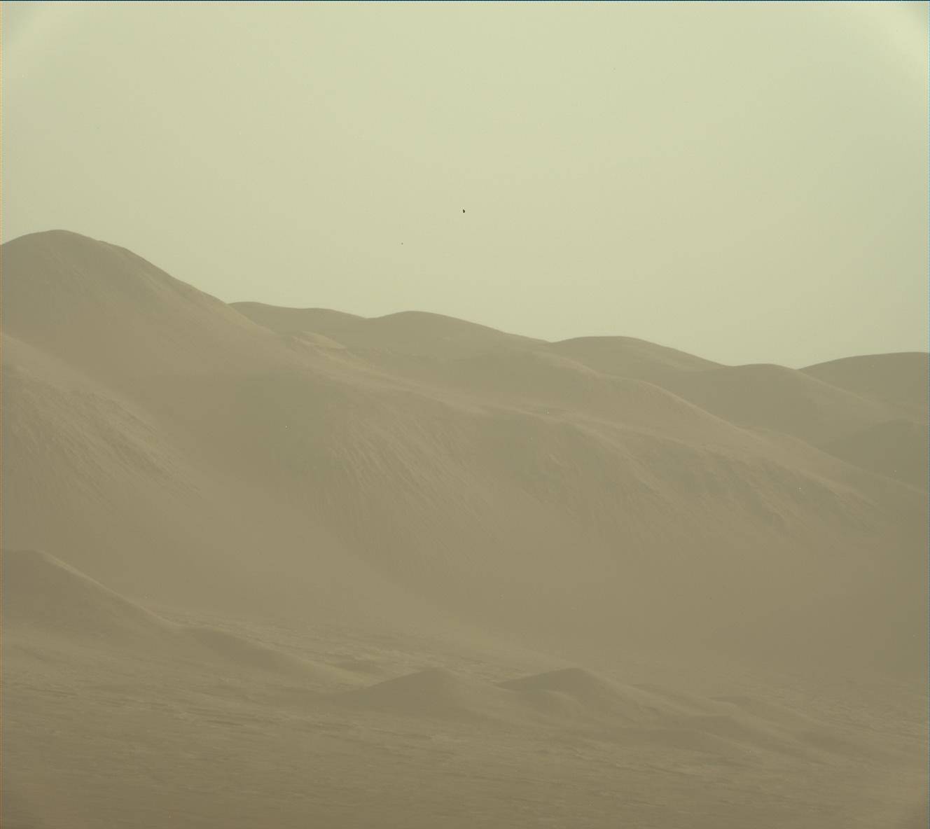 Nasa's Mars rover Curiosity acquired this image using its Mast Camera (Mastcam) on Sol 1886