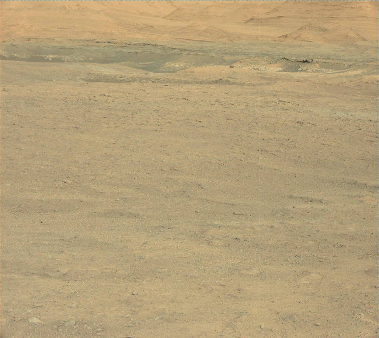 Nasa's Mars rover Curiosity acquired this image using its Mast Camera (Mastcam) on Sol 1887
