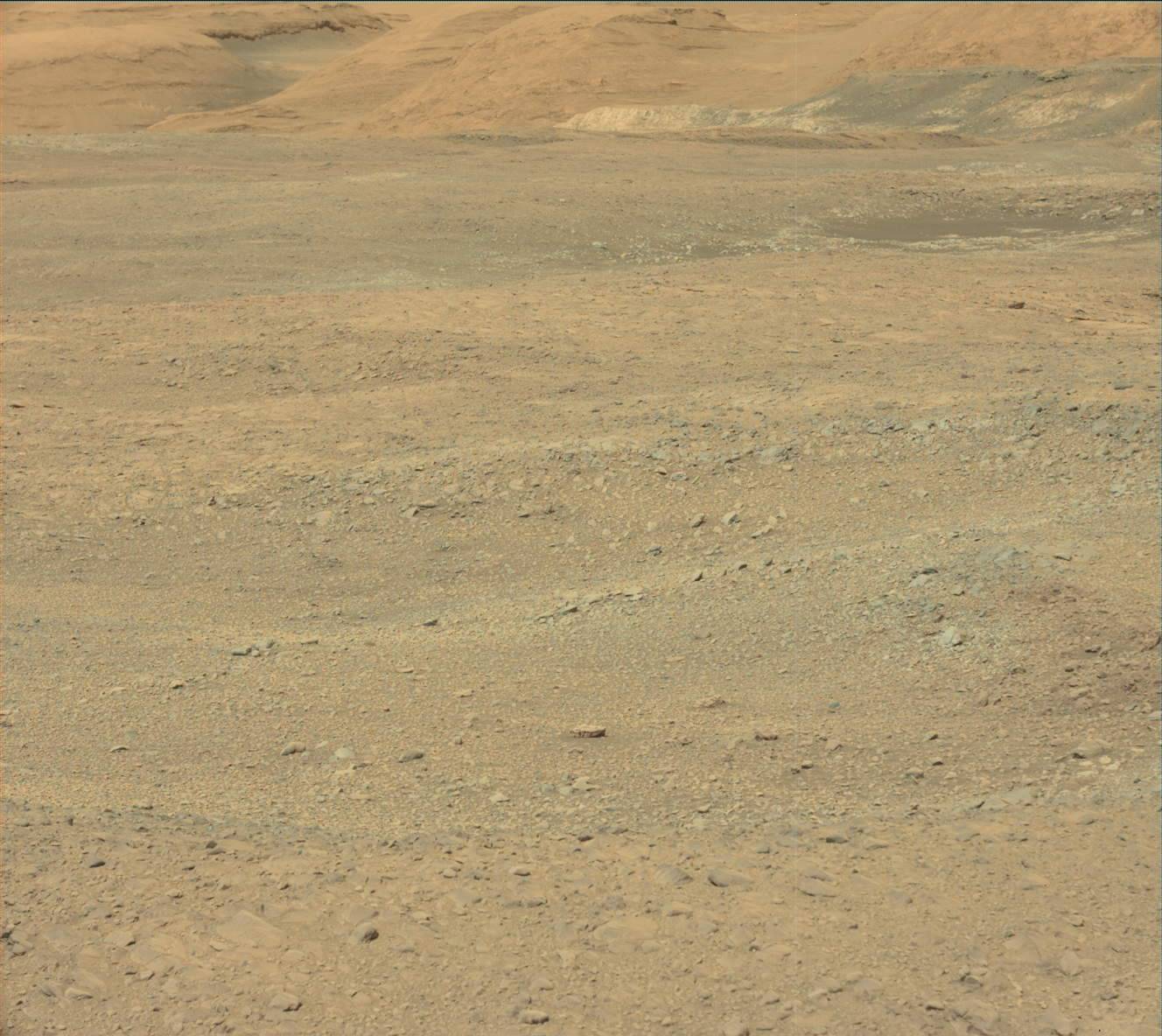 Nasa's Mars rover Curiosity acquired this image using its Mast Camera (Mastcam) on Sol 1889
