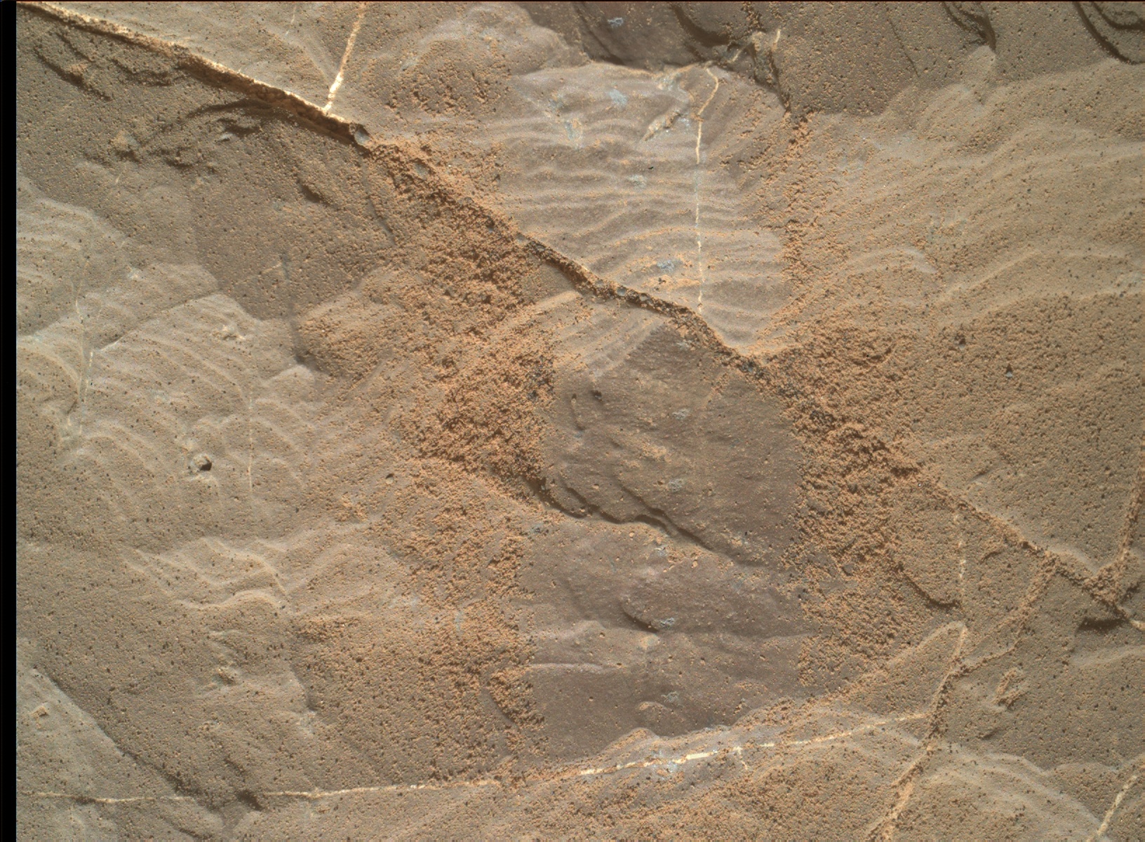 Nasa's Mars rover Curiosity acquired this image using its Mars Hand Lens Imager (MAHLI) on Sol 1892
