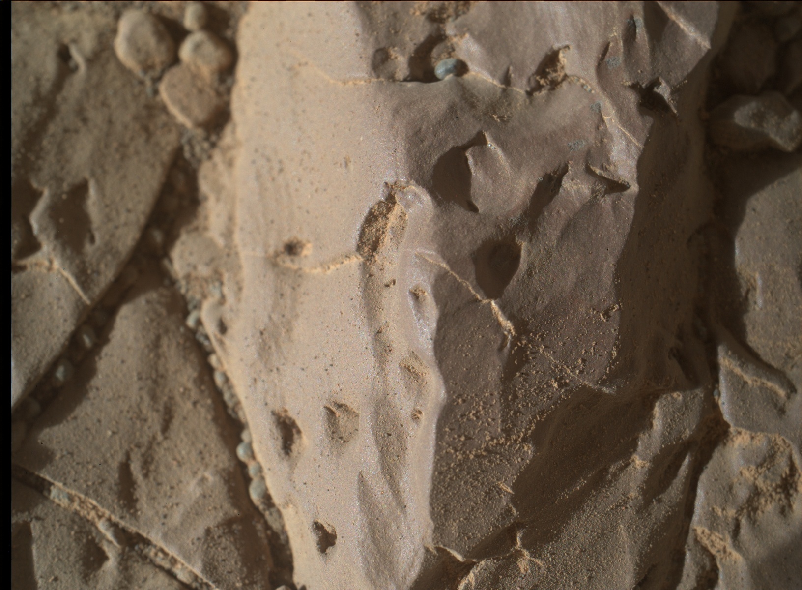 Nasa's Mars rover Curiosity acquired this image using its Mars Hand Lens Imager (MAHLI) on Sol 1895