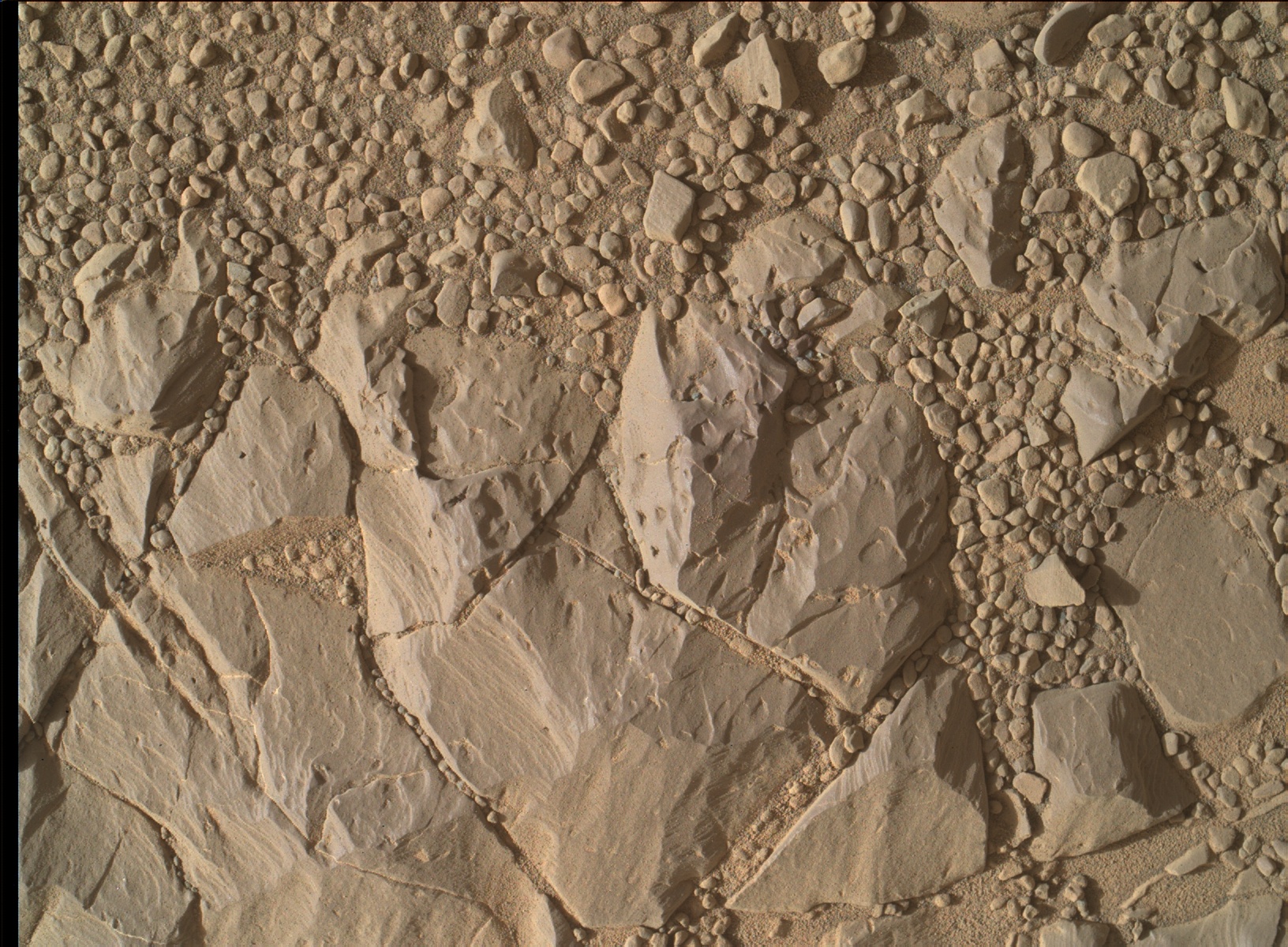 Nasa's Mars rover Curiosity acquired this image using its Mars Hand Lens Imager (MAHLI) on Sol 1895