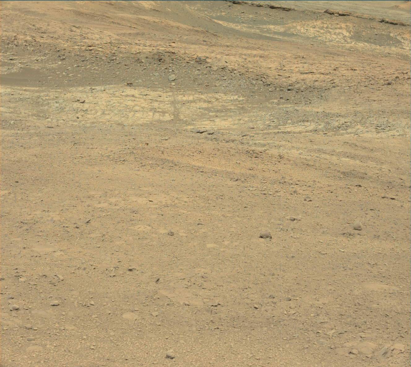 Nasa's Mars rover Curiosity acquired this image using its Mast Camera (Mastcam) on Sol 1896