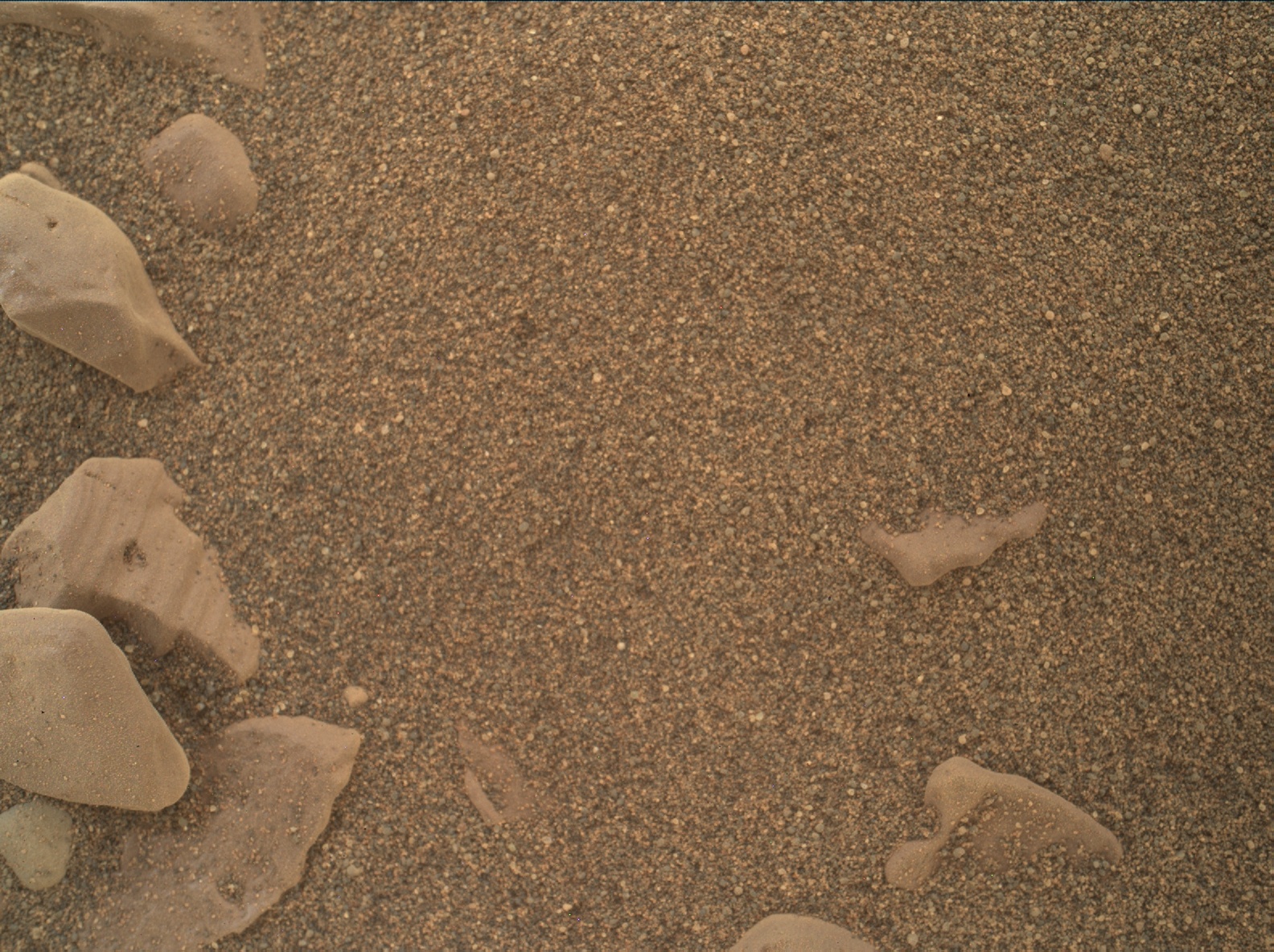 Nasa's Mars rover Curiosity acquired this image using its Mars Hand Lens Imager (MAHLI) on Sol 1897