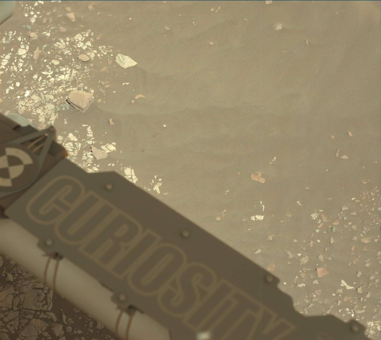 Nasa's Mars rover Curiosity acquired this image using its Mast Camera (Mastcam) on Sol 1901