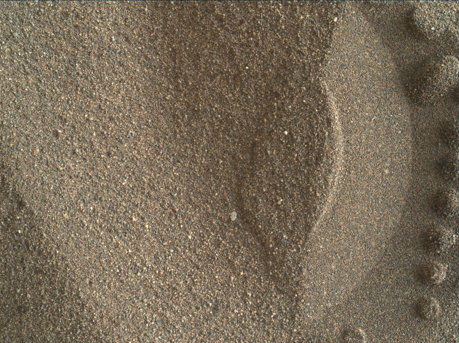 Nasa's Mars rover Curiosity acquired this image using its Mars Hand Lens Imager (MAHLI) on Sol 1903