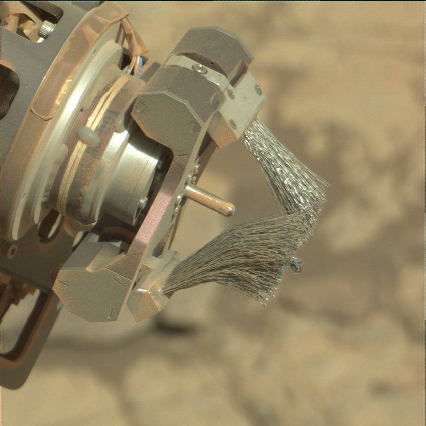 Nasa's Mars rover Curiosity acquired this image using its Mast Camera (Mastcam) on Sol 1904
