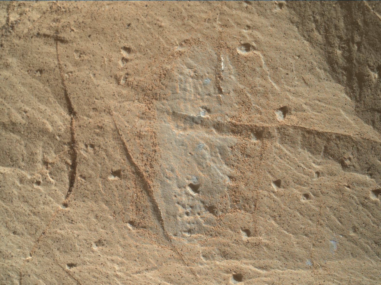 Nasa's Mars rover Curiosity acquired this image using its Mars Hand Lens Imager (MAHLI) on Sol 1904