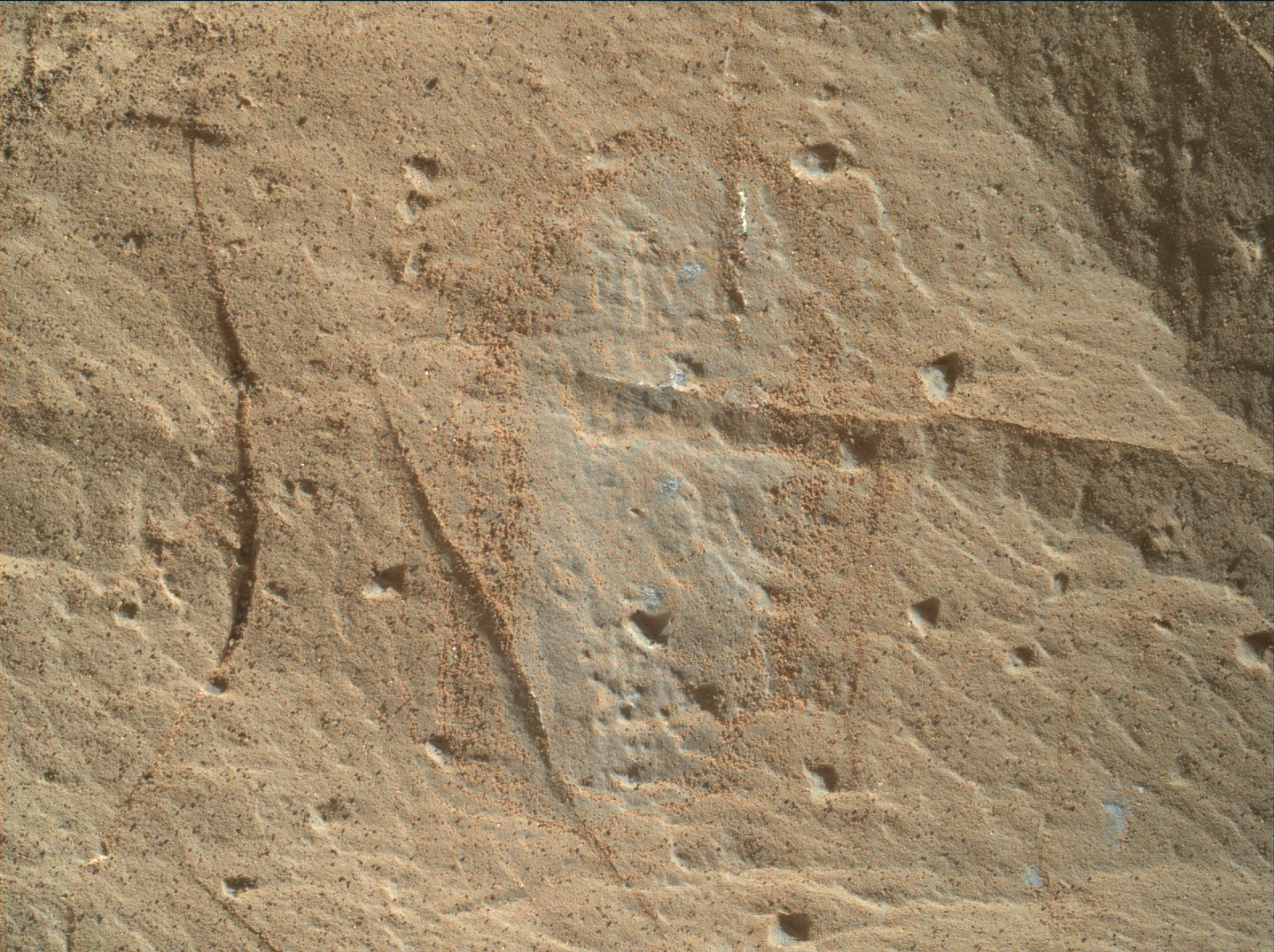 Nasa's Mars rover Curiosity acquired this image using its Mars Hand Lens Imager (MAHLI) on Sol 1905