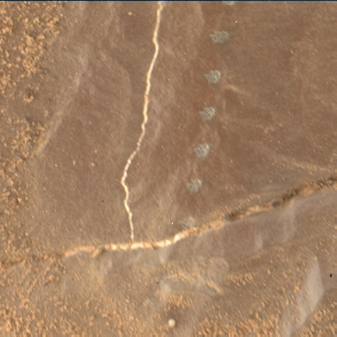 Nasa's Mars rover Curiosity acquired this image using its Mars Hand Lens Imager (MAHLI) on Sol 1906