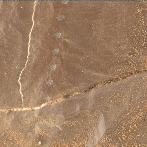 Nasa's Mars rover Curiosity acquired this image using its Mars Hand Lens Imager (MAHLI) on Sol 1906