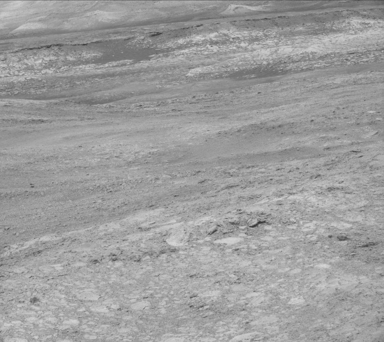 Nasa's Mars rover Curiosity acquired this image using its Mast Camera (Mastcam) on Sol 1909